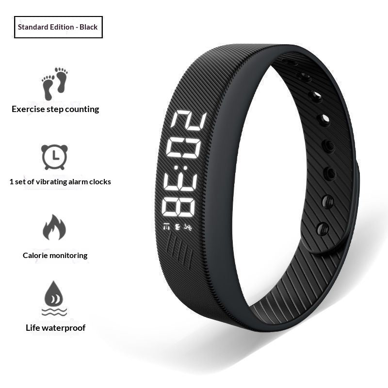 Silent vibrating alarm wristband