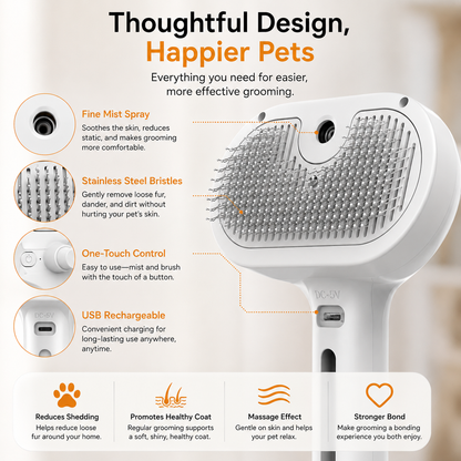 PetMist™ Self-Cleaning Comb