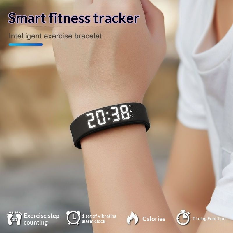 Silent vibrating alarm wristband