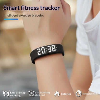 Silent vibrating alarm wristband