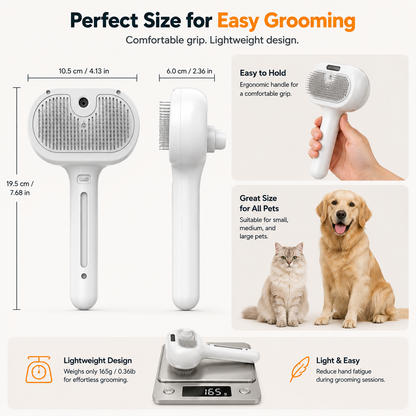PetMist™ Self-Cleaning Comb