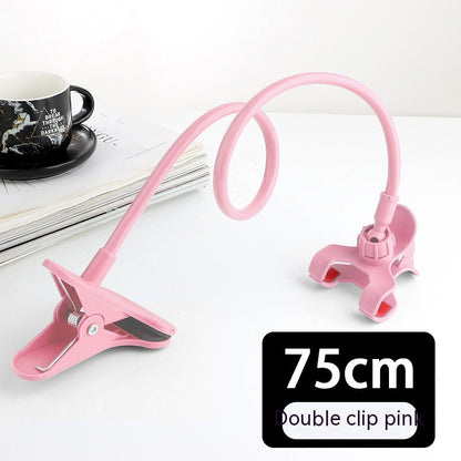 Gooseneck Phone Holder™️- 360° Rotating Lazy Bracket with Flexible Long Arm & Heavy Duty Desk Clamp for Bed