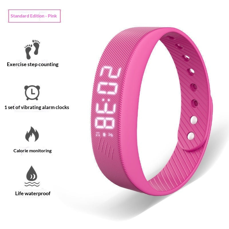 Silent vibrating alarm wristband