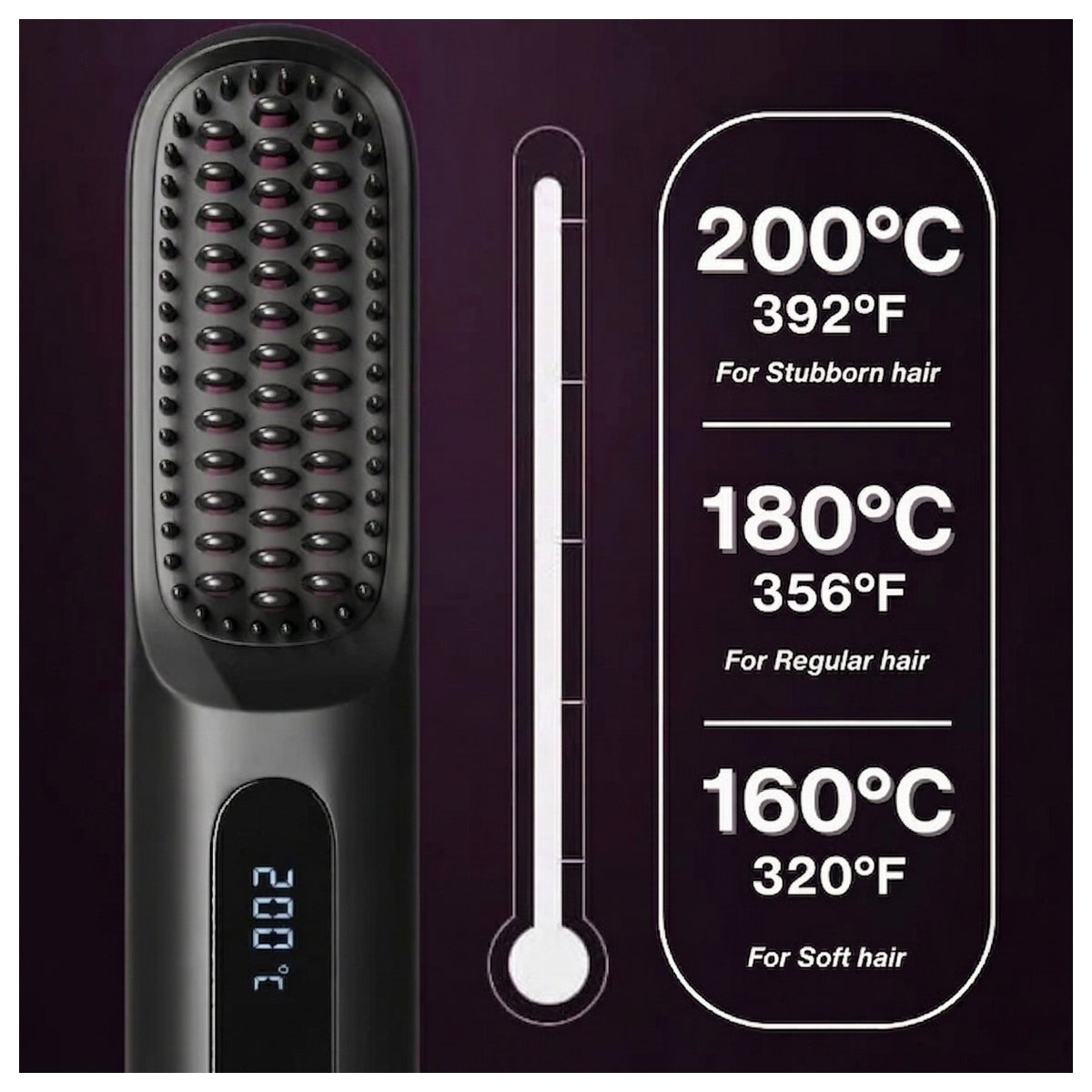 Portable Straight Comb