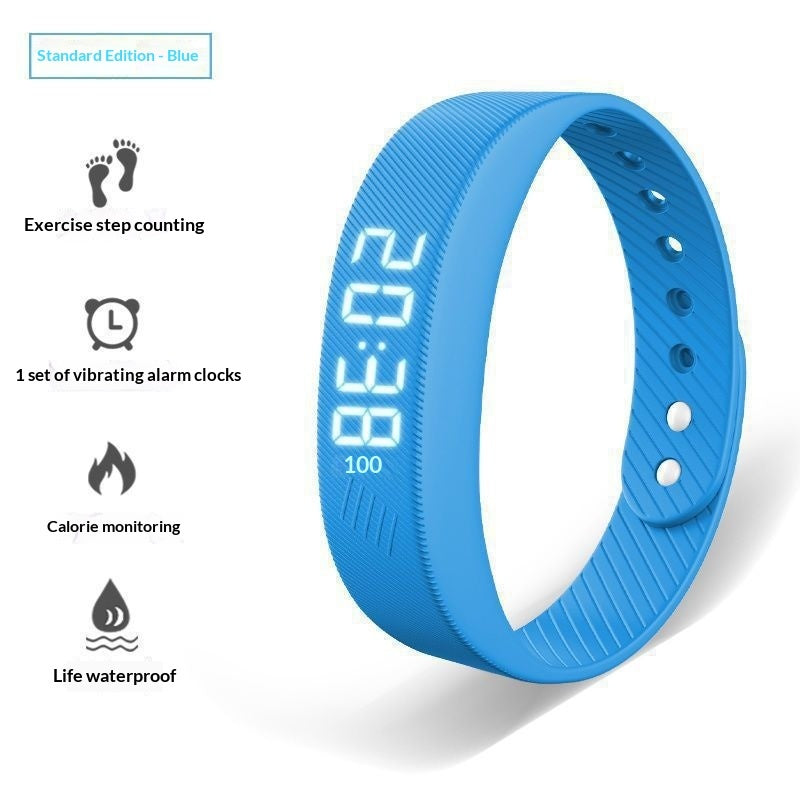 Silent vibrating alarm wristband