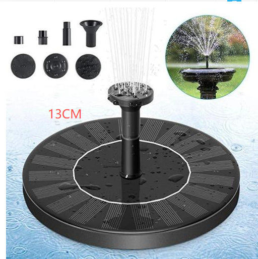 floating solar water fountain pump-Free™️-Standing Floating Solar Pump for Pond and Pool